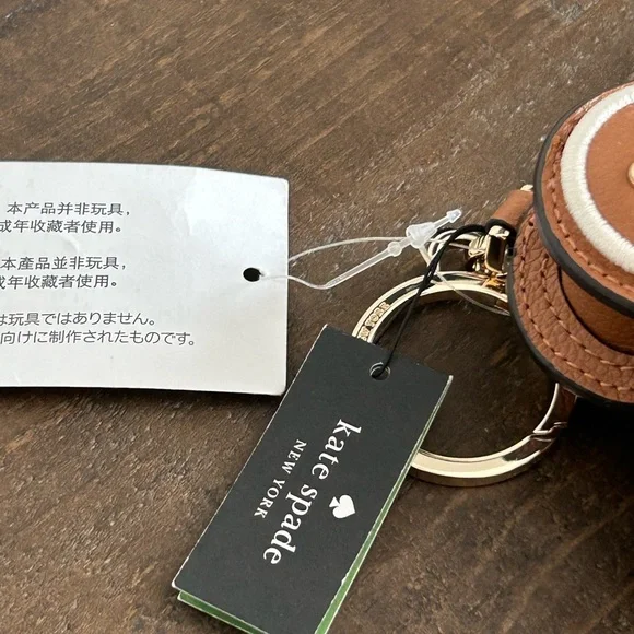 NWT - Kate Spade  Gingerbread Key Chain - Picture 4 of 9